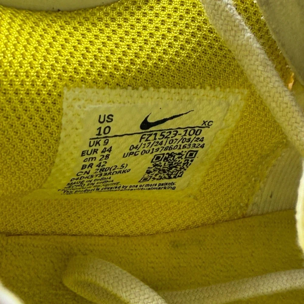 Size 10 Jordan Poole x Nike Air Zoom GT Cut 3 Beach Gold White Shoes FZ1523-100